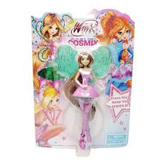 flora winx club cosmix fairy figure