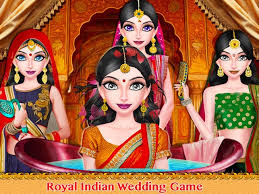 royal indian wedding on the app