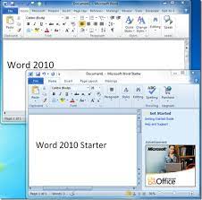 Office 2010 Vs Office Starter 2010