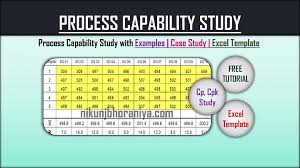 Dabei sind alle gemessenen abzugkräfte weit über dem sollwert. Process Capability Study Cpk Study With Excel Template