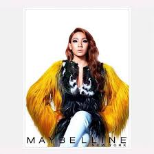 cl is the new face of maybelline new