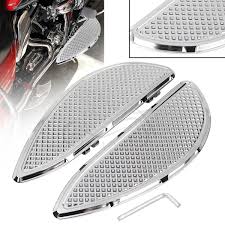 chrome driver floorboards for harley