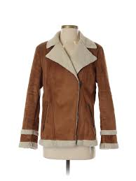 Details About Old Navy Women Brown Faux Fur Jacket Sm Petite