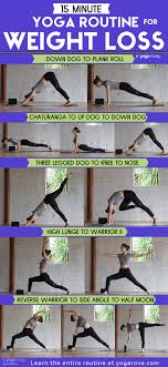 15 minute yoga routine to lose weight