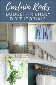 10 diy curtain rods that will save you