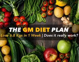 Gm Diet Plan For Weight Loss In Just 7 Days Vitsupp