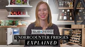 sub zero wine cooler and undercounter