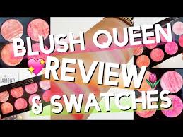 makeup revolution blush queen palette