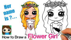 If you don't mind, may i ask for tips from such a great artist like you? How To Draw A Flower Cute Girl Snapchat Flower Crown Filter Youtube