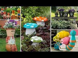 Fun Garden Projects Made With Clay Pots