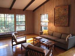 1955 Pecky Cypress Living Room