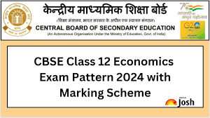 cbse cl 12 economics exam pattern