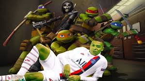In rise of the teenage mutant ninja turtles, each of the four brothers is a different species of turtle, which gives them all very distinct appearances, a first for the media. The Better Mbappe Album On Imgur