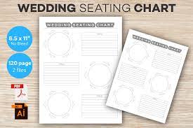 Wedding Seating Chart Template Gráfico