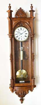 Neogothic Regulator Wall Clock 1870