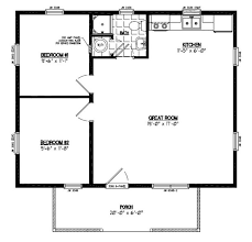 24x30 Pioneer Certified Floor Plan