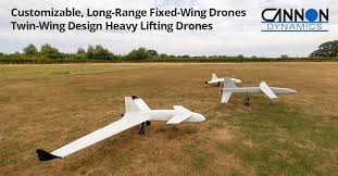 customizable drones with long range
