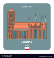 church st mary in gdansk poland royalty