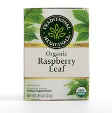 organic raspberry leaf tea by