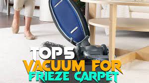 top 5 best vacuum for frieze carpet