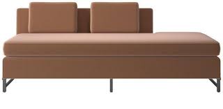 Massoud Carson Armless Taupe Sectional Sofa