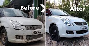 2 5 Lakh Kms Run Maruti Swift Red