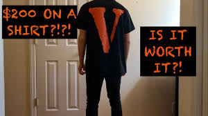 Vlone X Off White T Shirt Review 200 On A T Shirt High End Streetwear Style Fasion