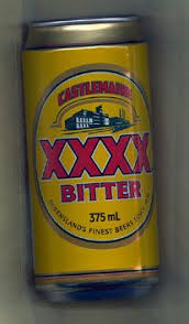 It was commonly available in cans in british off licences and sometimes on tap in british pubs. Castlemaine Xxxx Bitter