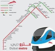 dubai metro map 2022 nearest metro