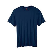 Mens Hanes Cool Dri Tagless T Shirt 3 Pack Size M 38 Navy