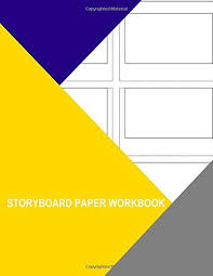 Storyboard Paper Workbook 4 3 Ratio 2x3 Grid By Thor Wis