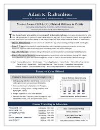 Ceo Coo Sample Resume By Resume Expert Laura Smith Proulx