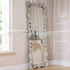 antique etched wall mirror