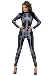 womens fever skeleton costume