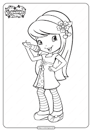 Click the cherry jam coloring pages to view printable version or color it online (compatible with ipad and android tablets). Pin On Strawberry Shortcake