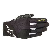 Alpinestars Crossland Gloves Black Yellow Fluo