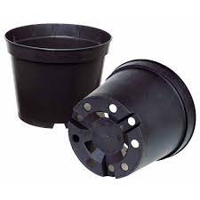 3 litre plastic plant pots round spd fife
