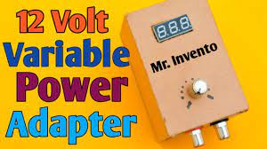 12 volt variable power adapter 12v dc
