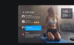 fitness vod streaming service with uscreen