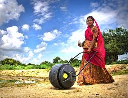 revolutionary waterwheel helps women