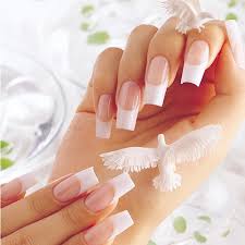 pink white nails spa services