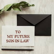 letter to our future son in law