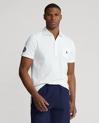 men s custom fit wimbledon polo shirt