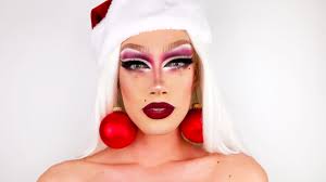 the james charles mrs claus tutorial