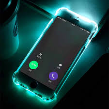 Led Flash Light Up Remind Incoming Call Phone Case For Iphone 7 Plus 5 5s Se 6 6s 8 Cover Soft Tpu Fundas Anti Knock Cases Fitted Cases Aliexpress