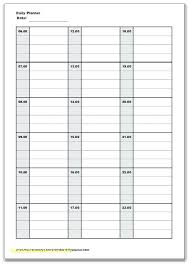 X 24 Hour Day Planner Template 7 Top Result Work Schedule Excel New