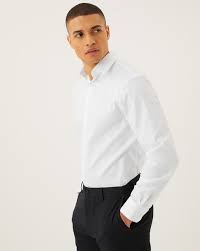 white shirts for men by marks