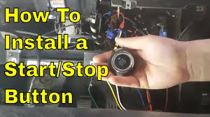 I am considering tempormanently installing a push button starter in my 95 corolla. How To Install A Universal Engine Start Stop Button Youtube