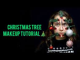 christmas tree makeup tutorial