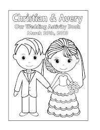 Personalized Wedding Coloring Book Beefboys Co